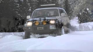 Sairme - Abastumani pass in winter (საირმე აბასთუმანის გზა ზამთარში)