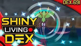 SHINY DRAGALGE!! Quest For Shiny Living Dex #691 | Pokemon XY