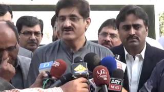 Chief Minister Sindh Syed Murad Ali Shah visited Karachi. SOT 3