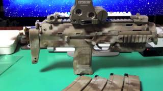 TOKYO MARUI MP7A1 GBB Custom paint ver & Review PART 1