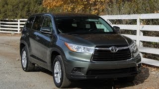 2014 / 2015 Toyota Highlander First Drive Review and Road Test