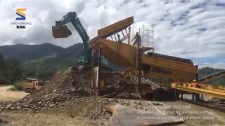 SLK-MGT200 Gold Wash Plant Working in South America