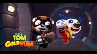 Talking Tom Gold Run in China ✔ New! 2018 China Update Kung Fu Hank in HD GamePlay 3 Star Combo