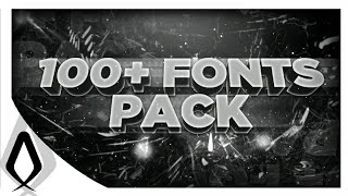 [2019]?100+ Fonts Pack || Fonts Pack By Adityazz || ADITYAZZ?
