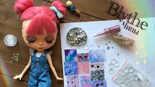 КАК СДЕЛАТЬ ЧИПЫ ДЛЯ Blythe ! Делаем КРАСИВУЮ Blythe мастер-класс по созданию Customa #Lexisdolls