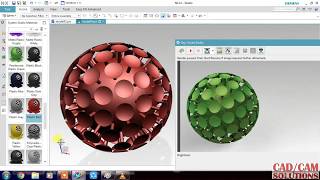 #NX CAD #Advanced Surface Tutorial #Suction cup ball Modeling