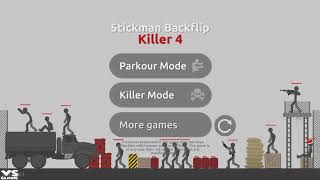 Stickman BackFlip Killer 4 - Stickman Game - The Best Backflip Gameplay