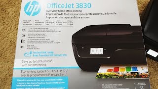 How to setup HP OfficeJet 3830 printer | HP OfficeJet 3830 printer review | SamSum Channel
