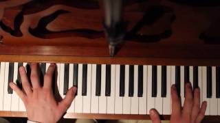 Linus and Lucy (Peanuts Theme) SLOW Piano Tutorial