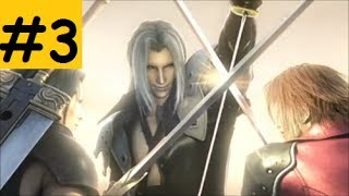 Longplay: Crisis Core Final Fantasy VII Walkthrough Part 3 (PPSSPP Max Settings) No Commentary