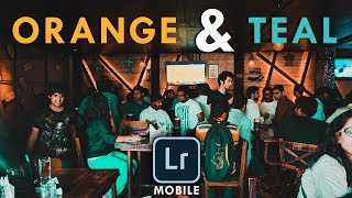 Orange and Teal - Retouching on Mobile | Lightroom Mobile | Android | IOS