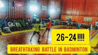 BALAGUHAN&NAVEEN VS VISHNU RAJENDRAN & ANUPAK:KERALA OPEN BADMINTON DOUBLES TOURNAMENT 2019