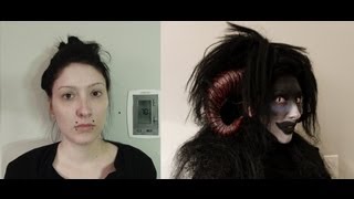 Demon Halloween Makeup