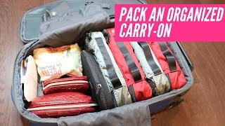 ✈️Pack With Me in a Carry On! | Organized Travel ?