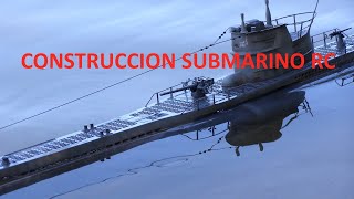 JJ RC Submarine Uboat U47 Robbe, submarino DIY