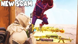 So The Hammer NEW SCAM is So Broken ? Must Watch (Scammer Gets Scammed) Fortnite Save The World