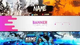 10 BANNERS EDITABLES CON PHOTOSHOP CC-CS6 DESCARGA  - TheDominG