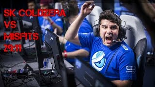 CSGO - POV SK coldzera vs Misfits 29 11 mirage Csgo insane skill pov