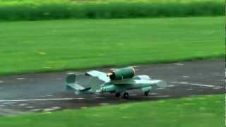 RC Heinkel He 162 Salamander - IC Motor ducted Fan