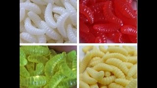 Посылка из Китая с Алиэкспресс Искусственный опарыш для рыбалки