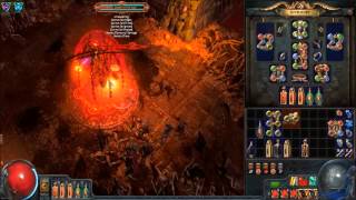 Level 92 Vaal Pact Dual Claw vs Queen Atziri ( no death )