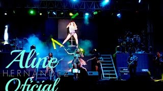Aline Hernández en el carnaval de Huauchinango, Puebla