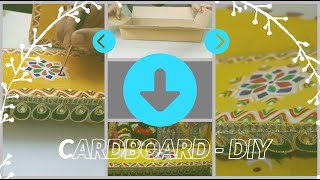 Quick & Easy Decoration Ideas for Cardboard DIY - old into new