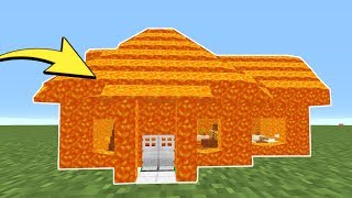 MİNECRAFT LAVLI EVDEN KAÇIŞ (İMKANSIZ)