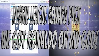 FIFA 19 QUADS AND THE SIX CHEAPEST SOLUTION HYBRID LEAGUES REWARD PULL WE GOT RONALDO OH MY GOD!