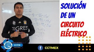 Circuito eléctrico|Aplicación | Sistemas de ecuaciones lineales| Regla Cramer