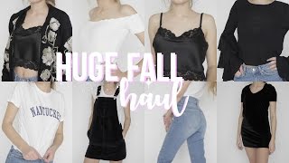 HUGE Fall Try On Haul 2016!