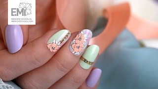Мастер-класс дизайн ногтей Nailcrust и мерцающая пыль