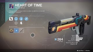 "HOW TO GET THE" Destiny 2: Future War Cult "Heart Of Time" Pulse Rifle