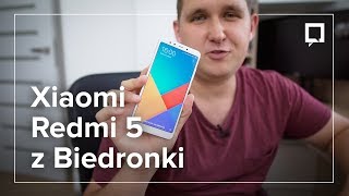 XIAOMI REDMI 5 za 555 zł w Biedronce. Czy warto?