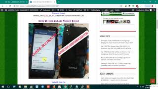 Smile Q5 Flash File MT6580 7.1 Hang Logo Display Fix Dead Recovery Firmware Stock Rom