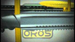 Демонстрация работы  рабочего органа жатки OROS.