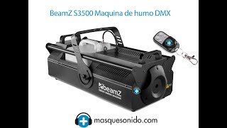 BeamZ S3500 Smoke Machine DMX 160 498