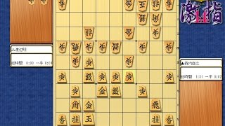 将棋 ▲森内俊之九段 vs △渡辺明竜王 第75期順位戦A級1回戦 矢倉 居角左美濃急戦 後手番で千日手を打開する渡辺明