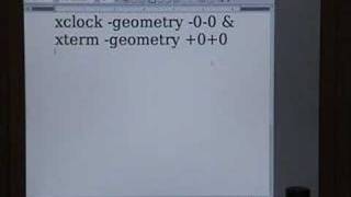 An X Window System tutorial (Part 1)