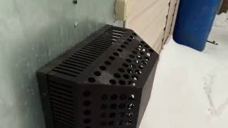Газовый  ПАРАПЕТНЫЙ КОТЁЛ ЛЕМАКС ПАТРИОТ в работе!