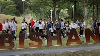 Visit to Bishan-Ang Mo Kio Park with PM Tony Abbott