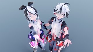 【MMD】 Len and Rin ~ club nightmare (+DL)
