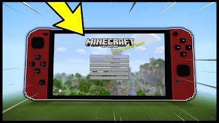 MA JOC MINECRAFT IN MINECRAFT! (Working Nintendo Switch)
