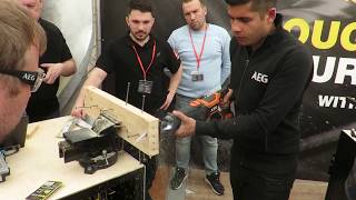 Конференция AEG 2019 (Лондон, 21-22 мая). Полотно Kango, аккумуляторная сабельная пила
