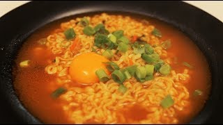 Настоящая корейская кухня: Как готовить Рамен Корейская лапша Лапша быстрого приготовления Доширак