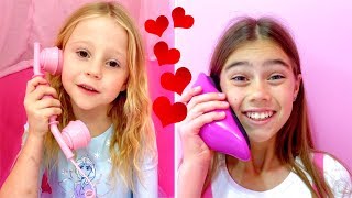 Nastya e Stacy organizaram um concurso