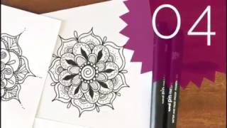 Como Desenhar Mandala Livre | 04
