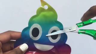 Режем игрушки антистресс Satisfying Slime Stress Ball Cutting №6