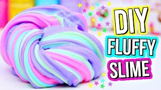 DIY FLUFFY SLIME! How To Make The BEST Slime!