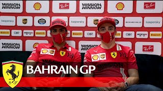 Bahrain GP - Carlos and Charles’ message for the tifosi